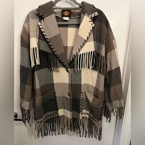 Fall Fringe Vintage Jacket